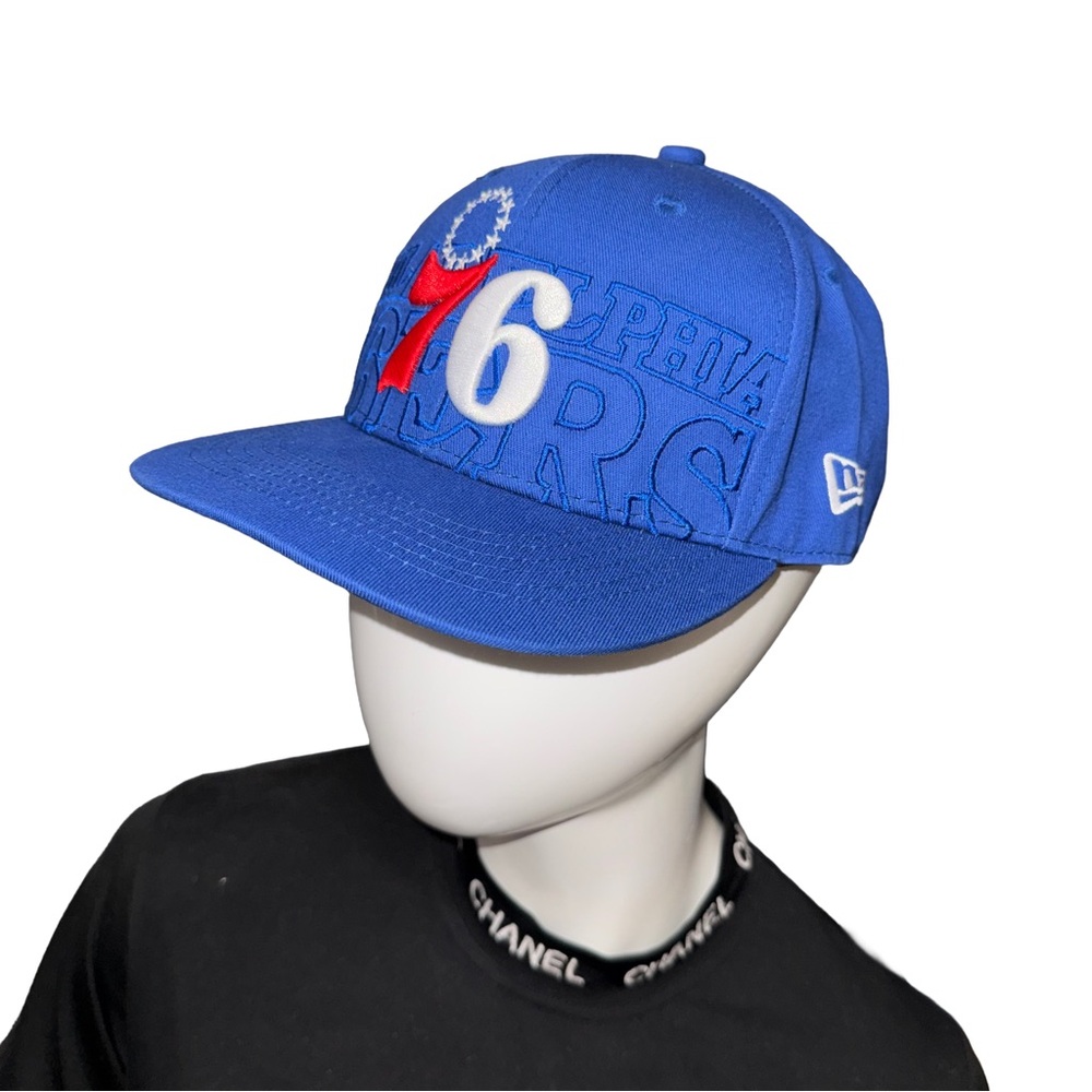 💙💖 New Era 9Fifty Philadelphia 76ers On Stage 2023 Draft‎ Snapback Hat